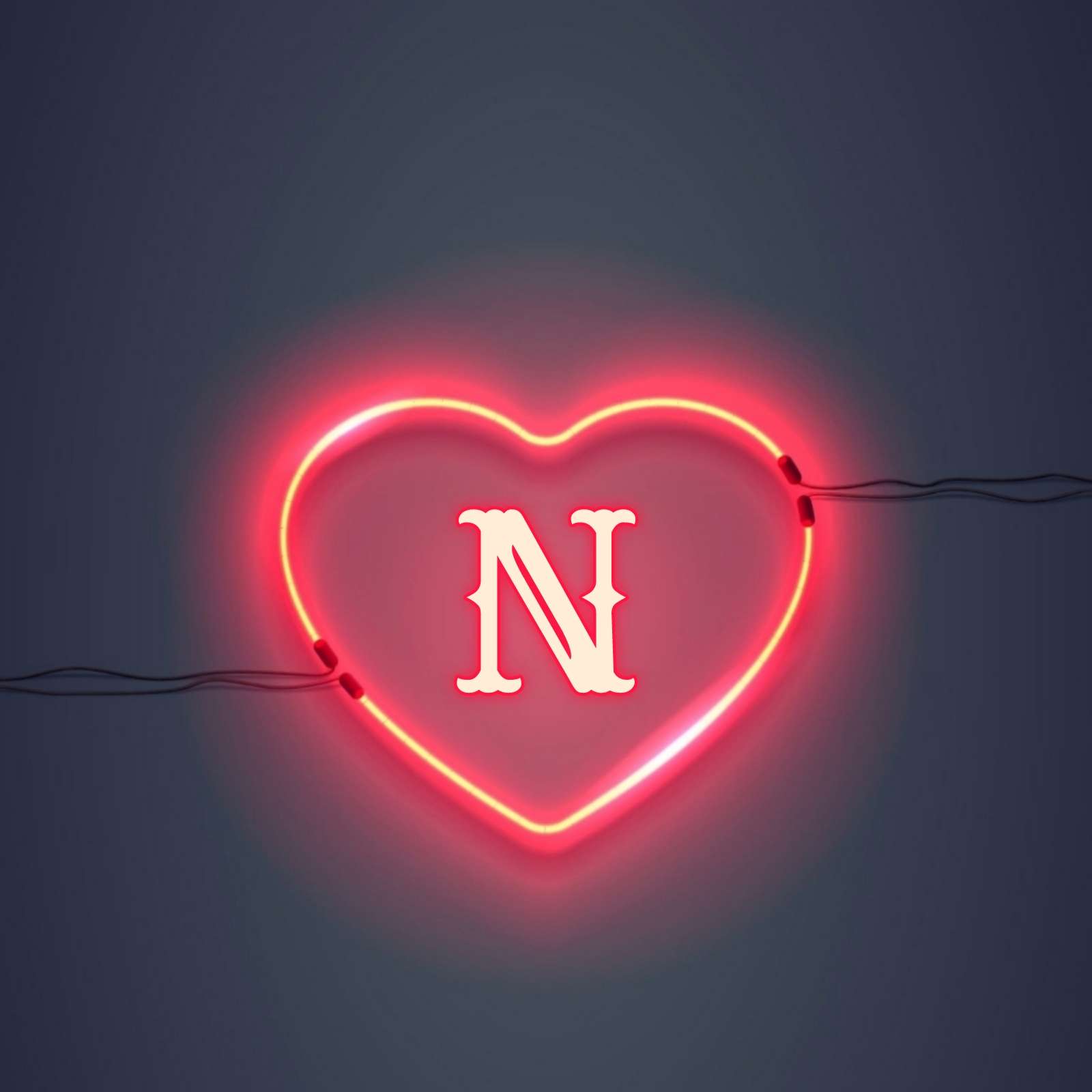 N Name Love Dp Download - Alphabets Whatsapp N Name DP Images