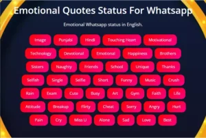 Best Emotional status in English