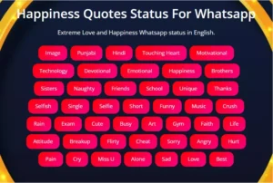 Best Happiness status in English