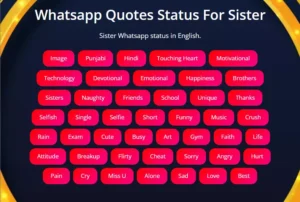 Best Sister Status in English