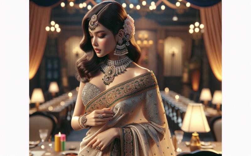 Bridal Reception Sarees that Exude Grace and Glamour